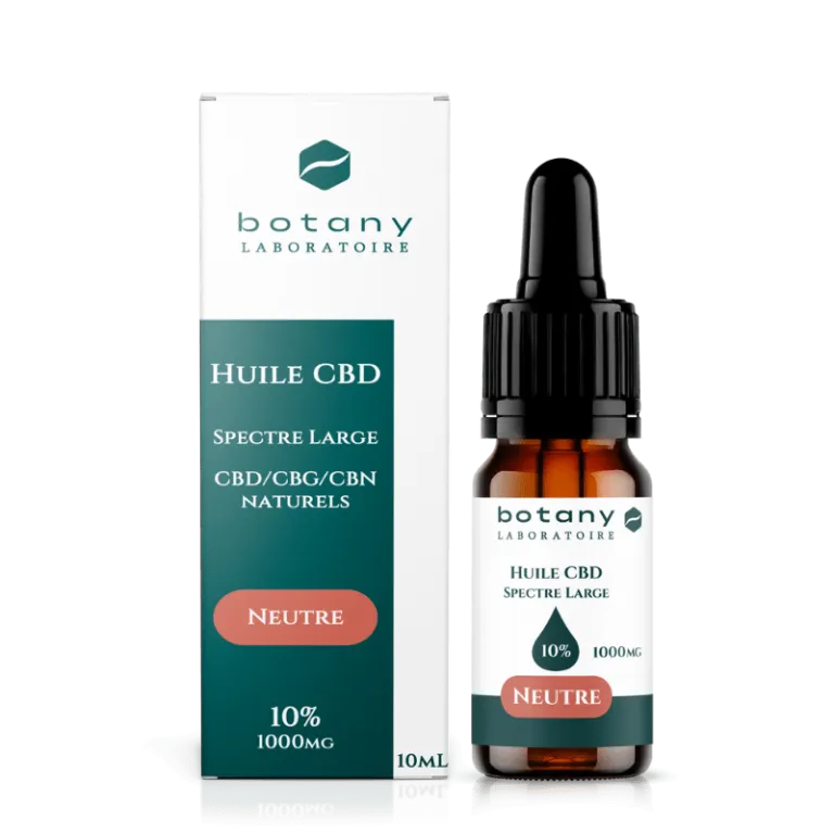 huile cbd broad spectrum neutre 10%