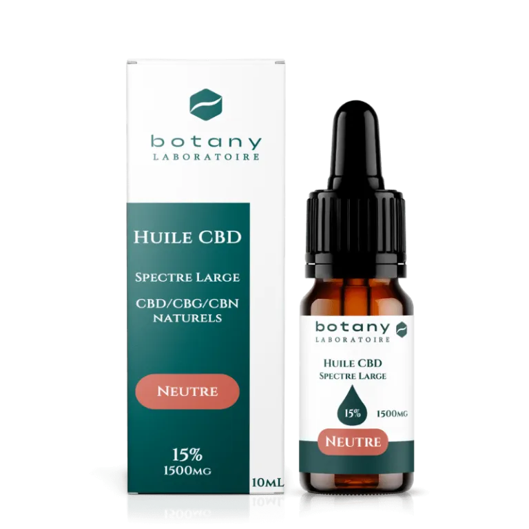huile cbd broad spectrum neutre 15%