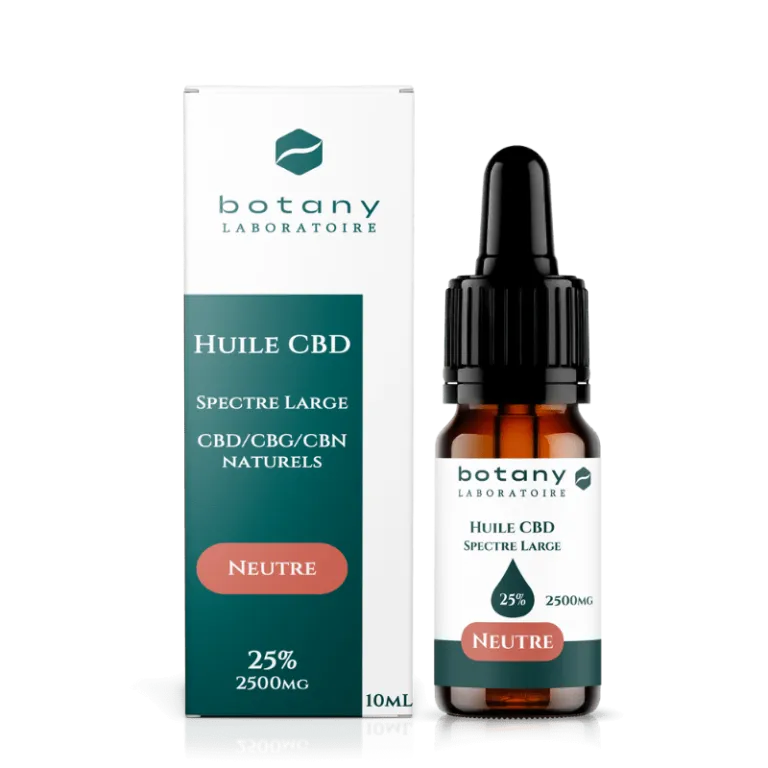 huile cbd broad spectrum neutre 25%