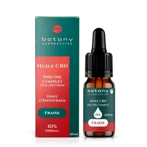 huile cbd full spectrum fraise 10%