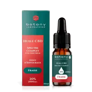 huile cbd full spectrum fraise 20%