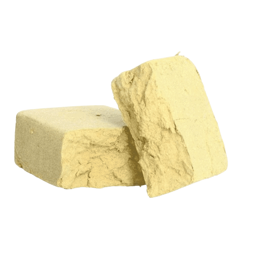hash jaune mousseux
